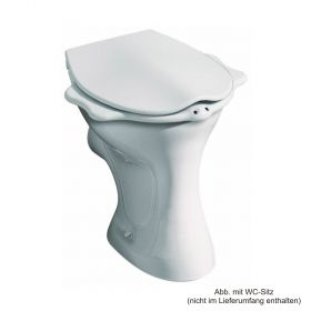 Geberit Stand-Flachspül-WC Kind, Abgang waagerecht, weiß KeraTect, 211500600