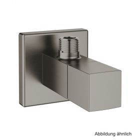 GROHE Eurocube Eckventil DN15 Abgang 3/8'' hard graphite gebürstet, 22012AL0