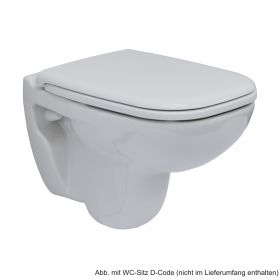 Duravit Wand-Tiefspül-WC Compact D-Code 480 x 350 mm, weiss, 2211090000