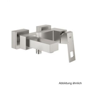 GROHE Eurocube EH-Wannenbatt. Wandmontage eigensicher supersteel, 23140DC0