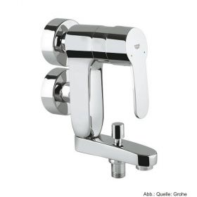 GROHE Eurostyle C Vertica EH-Wannenbatt. Wandmontage chrom, 23301000