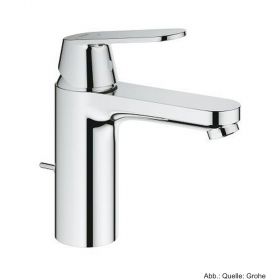 GROHE Eurosmart C EH-WT-Batterie mittelhoch Mittelstellung kalt chrom