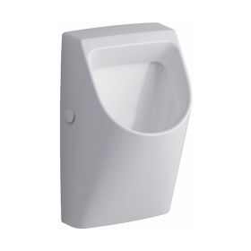 Geberit Urinal Renova Plan ohne Deckel, Zu- und Ablauf hinten, weiß, 235100000