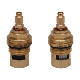 Damixa Keramisches Innenoberteil 1/2"-Set, kalt und warm 13297 + 13298 für Serie Venus und Titan, 23924.00