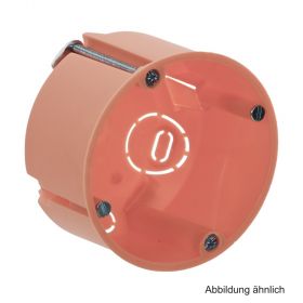 Hohlwand-Schalterdose flach 68x47 mm, orange, 25 Stück