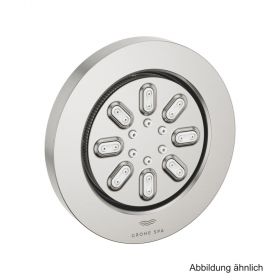GROHE Rainshower Aqua Seitenbrause runde Form supersteel, 26801DC0