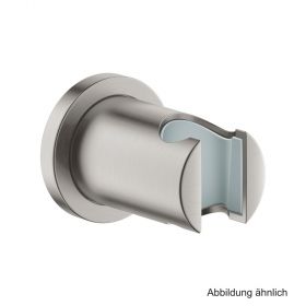 GROHE Rainshower Wandbrausehalter nicht verstellb. Rosette rund supersteel