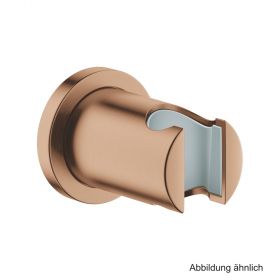 GROHE Rainshower Wandbrausehalter n. verstb. runde Ros. warm sunset geb.
