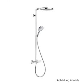 Hansgrohe AP-Brausetherm. Raindance Sel. Showerpipe m. Kopfbr., chrom, 27129000