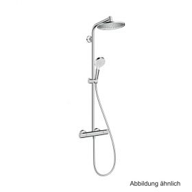 Hansgrohe Crometta S Showerpipe 240 1jet EcoSmart mit Thermostat, 27268000