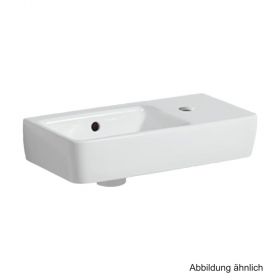 Geberit Handwaschbecken Renova Compact 50 x 25 cm, Hahnloch rechts, 276250000