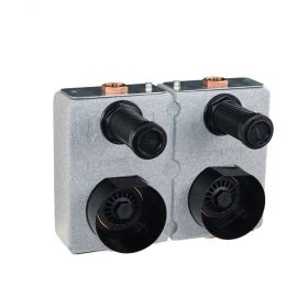 Kemper Wasserzähler­-Montagebloc­k 2 Zoll koaxial, DN20, Rp 3/­4, 8640702000