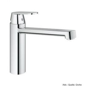 GROHE EH-SPT-Batterie Eurosmart C mittelhoher Auslauf chrom, 30193000