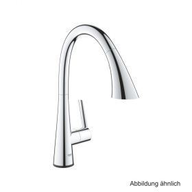 GROHE ZedraTouch Elektron.-EH-SPT-Batt. auszb. 3-Strahl-Spülbrause chrom