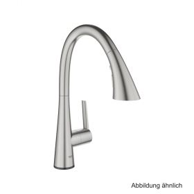 GROHE ZedraTouch Elektron.-EH-SPT-Batt. azb. 3-Strahl-Spülbr. supersteel