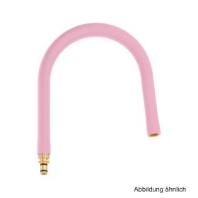 GROHE Essence Schlauchauslauf für Küchenarmatur mit Profibrause pink