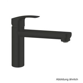 GROHE Eurosmart EH-SPT-Batterie mittelhoher Auslauf matt black, 304632430