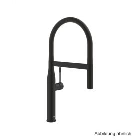GROHE Essence EH-Spültischbatterie mit Profibrause phantom black, 30503KF0