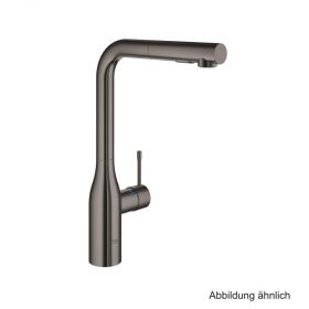 GROHE Essence EH-Spültischbatterie ausziehbare Spülbrause hard graphite