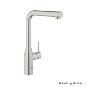 GROHE Essence EH-Spültischbatterie herausziehbare Spülbrause supersteel