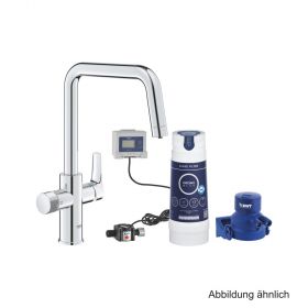 GROHE Blue Pure Eurosmart Starter Kit U-Auslauf S-Filter chrom, 30584000