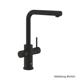 GROHE Blue Pure Minta SPT-Batterie L-Ausl. azb. Mous. phantom black, 30590KF0