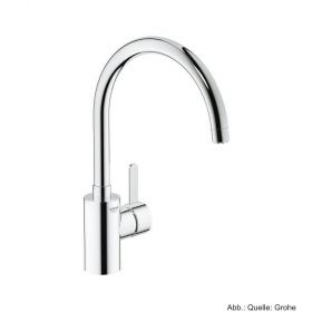 GROHE Eurosmart C Spültischbatterie ND m. hohem, schwenkbarem Auslauf, chrom