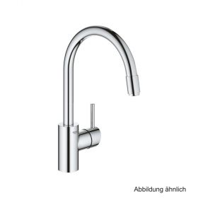 GROHE Concetto EH-SPT-Batterie Niederdruck h. Ausl. azb. L-brause chrom
