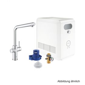 GROHE Blue Professional Starterkit  L-Auslauf BT/WIFI chrom, 31347003