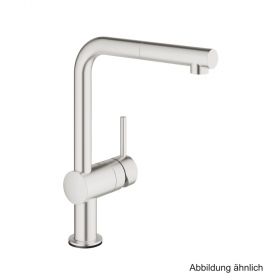 GROHE Minta Touch Elektron.-EH-SPT-Batt. L-Auslauf supersteel, 31360DC1