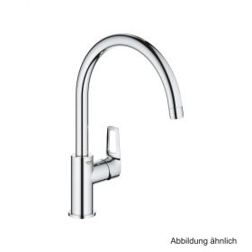 GROHE BauLoop Einhand-Spültischbatterie hoher Auslauf chrom, 31368001