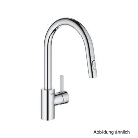 GROHE EH-SPT-Batt. hoher Auslauf ausziehb. Spülbrause chrom, 31481001