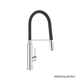 GROHE Concetto Einhand-Spültischbatterie ausziehbare Profibrause chrom