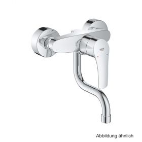 GROHE Eurosmart Einhand-SPT-Batterie Wandmontage Ausld. 150mm chrom, 31509003