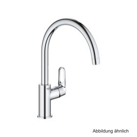 GROHE BauFlow Einhand-Spültischbatterie hoher Auslauf chrom, 31538001