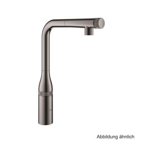 GROHE Essence SmartControl SPT-Batterie ausziehb. Spülbrause hard graphite