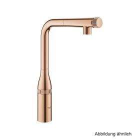 GROHE Essence SmartControl SPT-Batterie L-Ausl. azb Spülbrause warm sunset