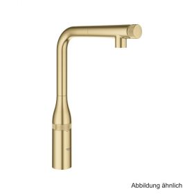 GROHE Essence SmartControl SPT-Batterie azb. Spülbrause cool sunrise geb.