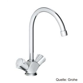 GROHE Costa 2-Griff-Spültischbatterie DN15 chrom, 31831001