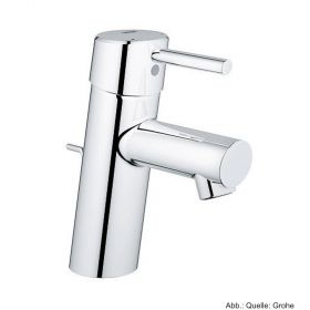 GROHE Concetto Einhand-Waschtischbatterie mit Ablaufgarnitur, verchromt 32204001