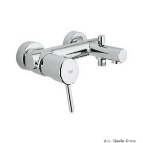 GROHE Concetto Einhand-Wannenbatterie mit Umstellung, verchromt 32211001