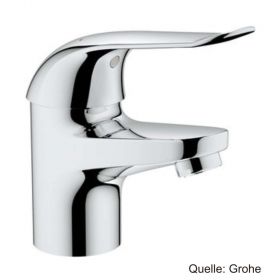 GROHE Euroeco Special Waschtischbatterie m. flexiblen Anschlussschläuchen,chrom