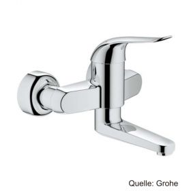 GROHE Euroeco Special EH-WT-Batt. Wandmontage S-Anschlüsse chrom, 32767000