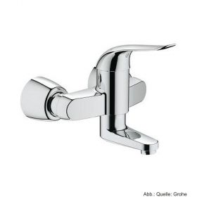 GROHE Euroeco Special EH-WT-Batt. Auslad. 174mm absperrb. S-Anschl. chrom