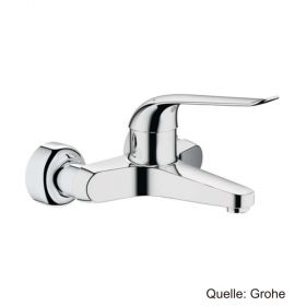 GROHE Euroeco Special EH-WT-Batt. Wandm. Gussauslauf Ausladung 205mm chrom