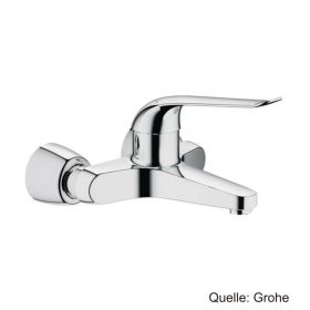 GROHE Euroeco Special EH-WT-Batt. Wandm. Gussauslauf Ausladung 221mm chrom