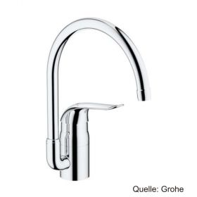 GROHE Euroeco Special Spültischbatterie,schwenkb. Auslauf,120mm Hebellänge,chrom