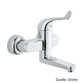 GROHE Euroeco Special Sicherheits-Waschtischbat.196mm u. schwenkb. Auslauf,chrom