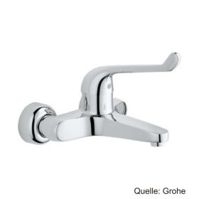 GROHE Euroeco Special Sicherheitsmisch-Waschtischbatt. m. 204mm Ausl., chrom