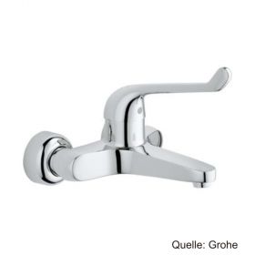 GROHE Euroeco Special Sicherheitsmisch-Waschtischbatterie m. 204mm Ausl., chrom